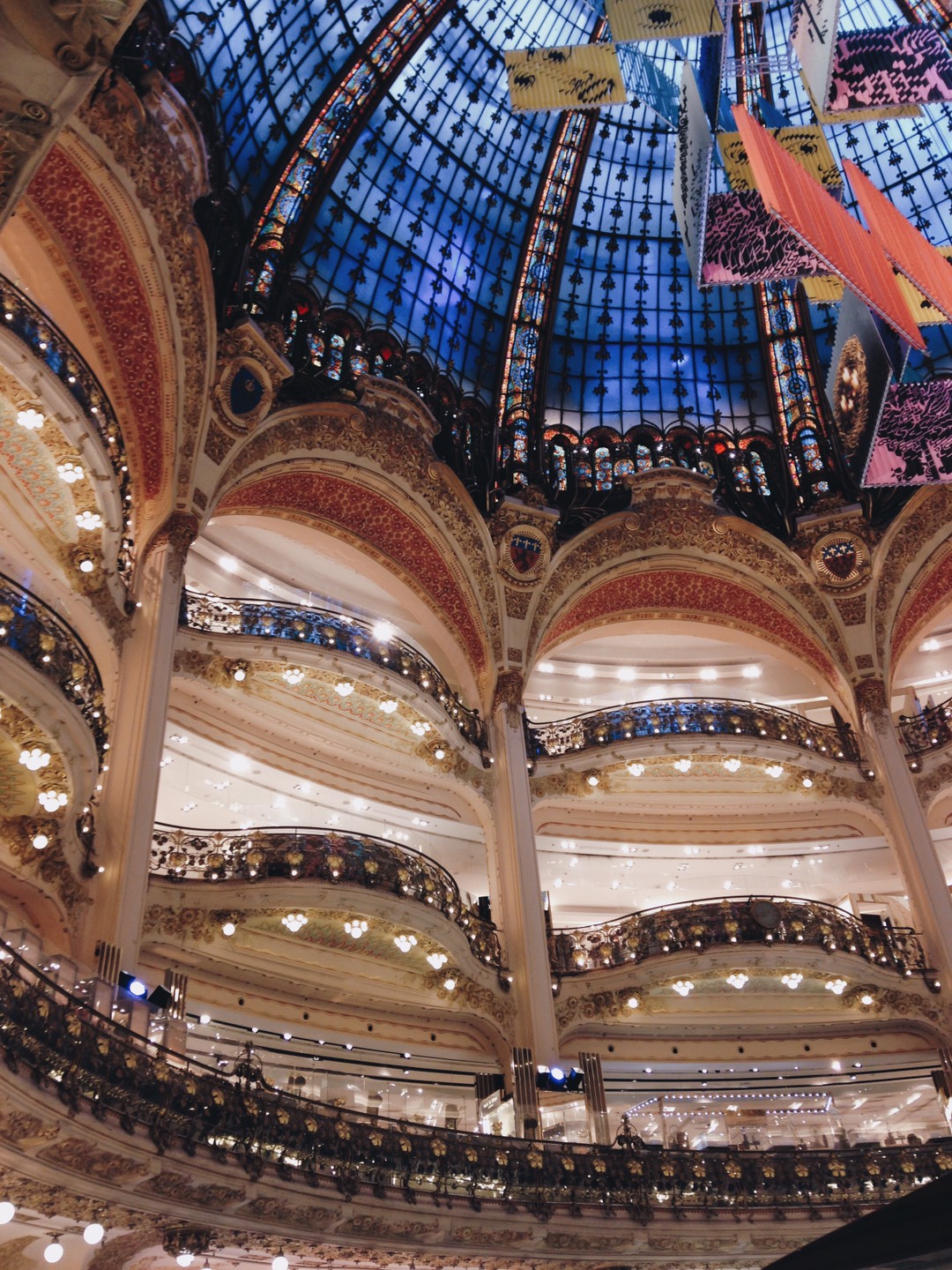 Galerias Lafayette em Paris