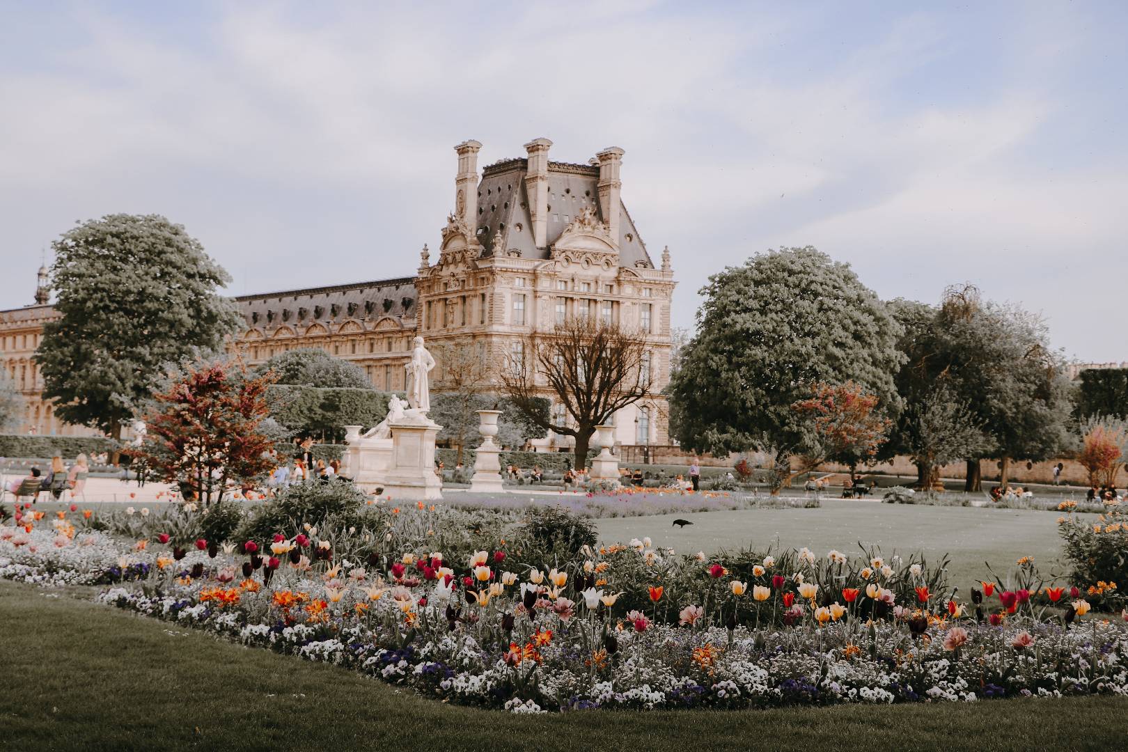 Jardin des Tuileries em Paris