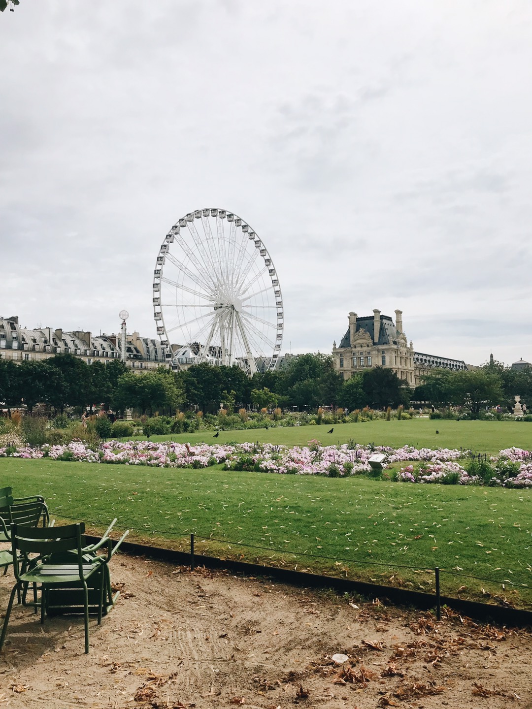 Jardin des Tuileries em Paris