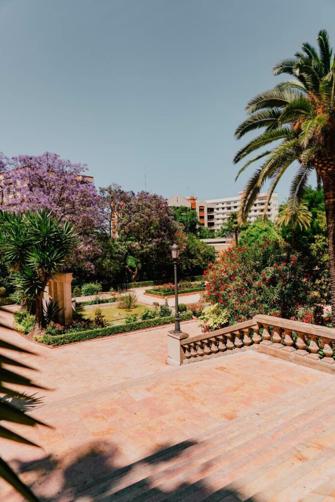 Jardim de La Paz em Xàtiva