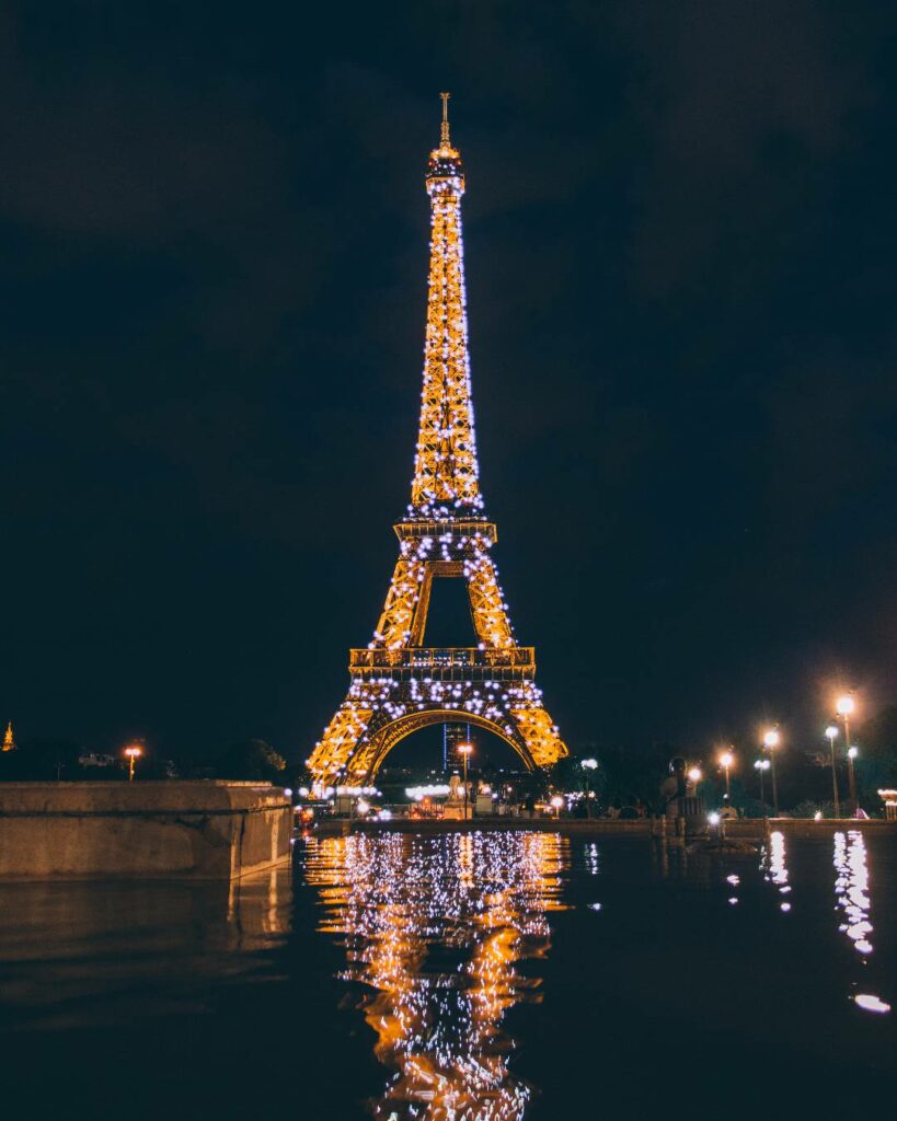 Torre Eiffel em Paris, na França 