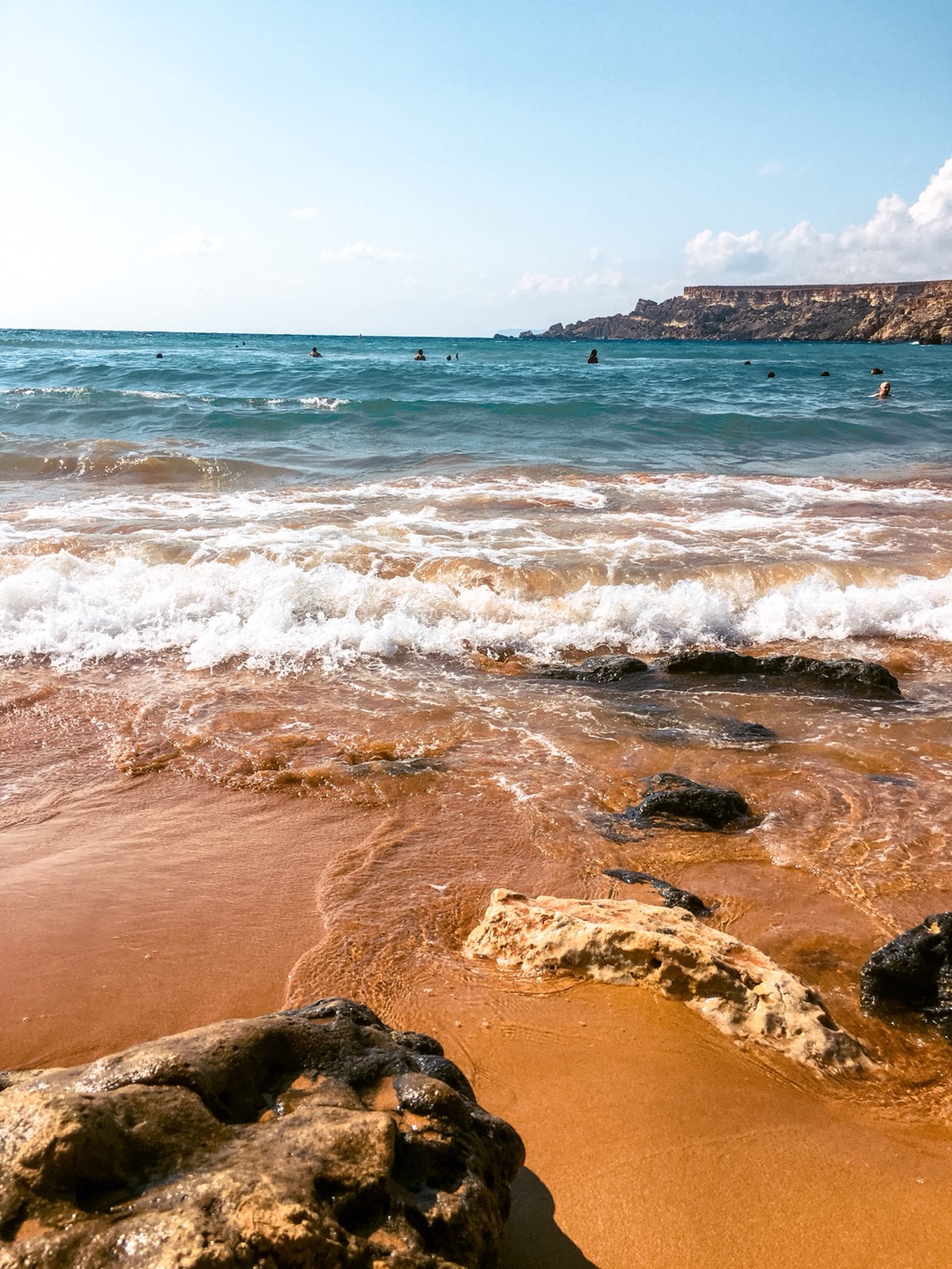 Playa Golden Bay de Malta - Passporter Blog