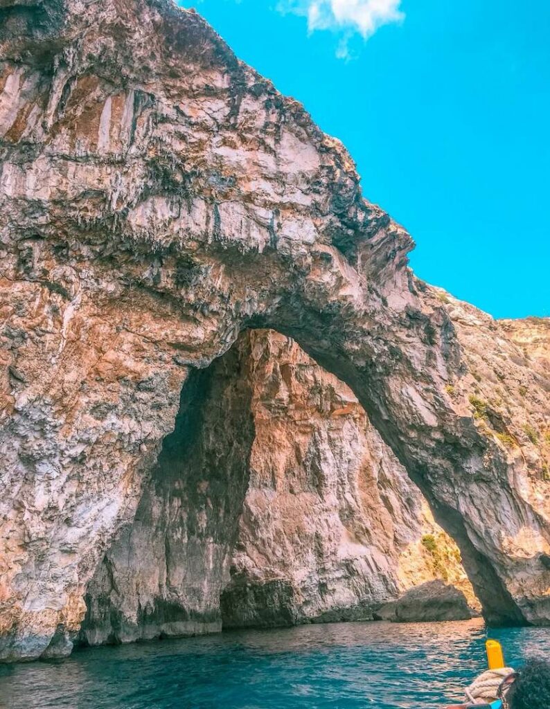 grottes à voir à Blue Grotto