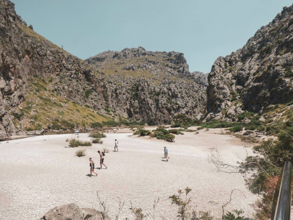 La calobra na ilha de Mallorca