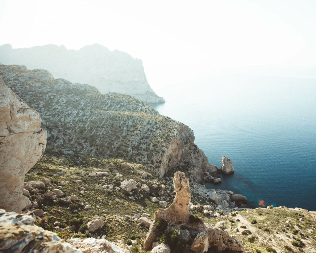 Mirador Fomentor na Ilha de Mallorca