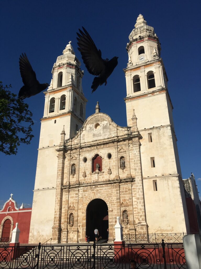 campeche mexique cathedrale