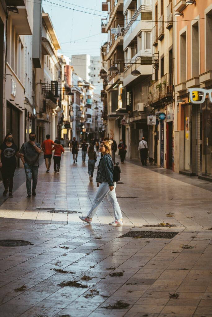 Carrer Major em Gandía