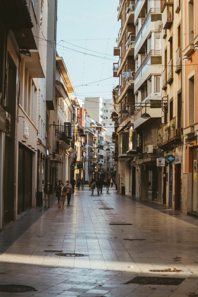 Carrer Major em Gandía