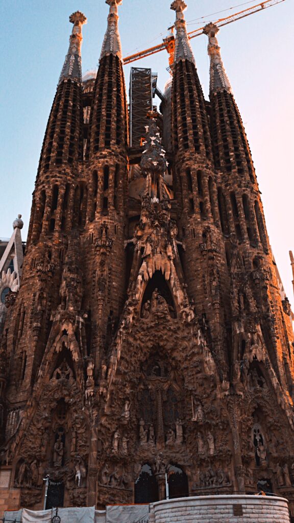 sagrada familia en barcelona espanha