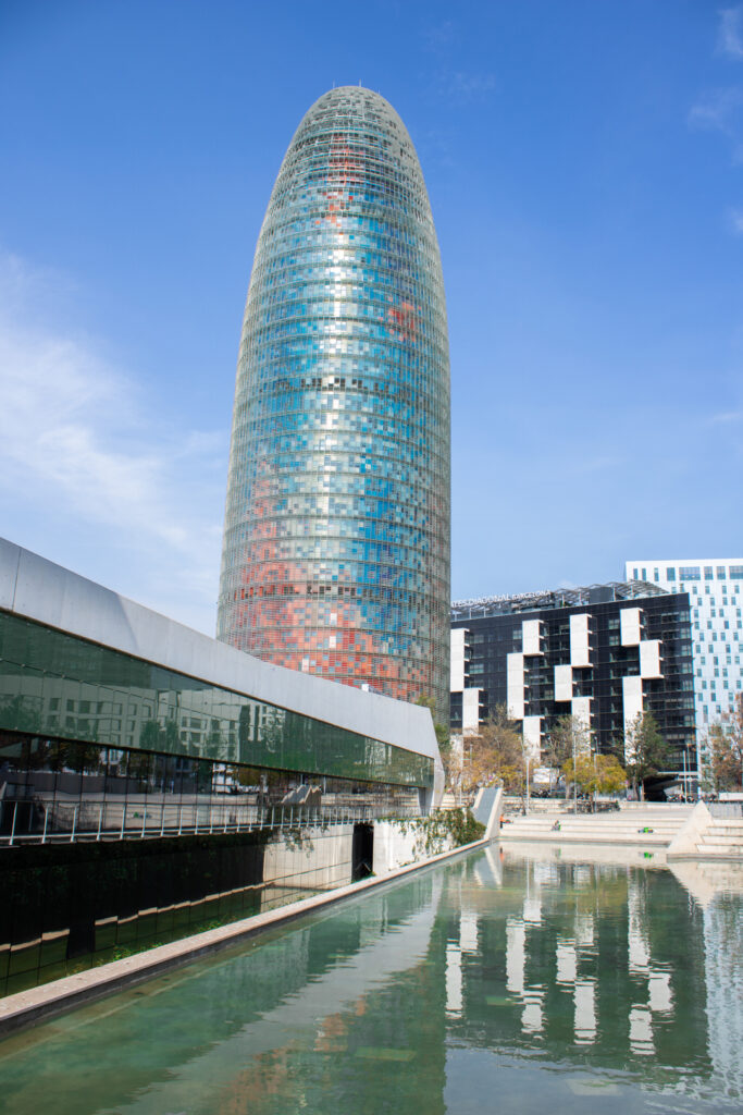 Torre Agbar em Barcelona