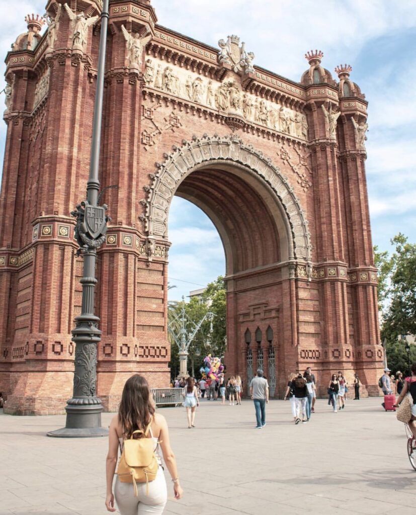 arco triunfo barcelona