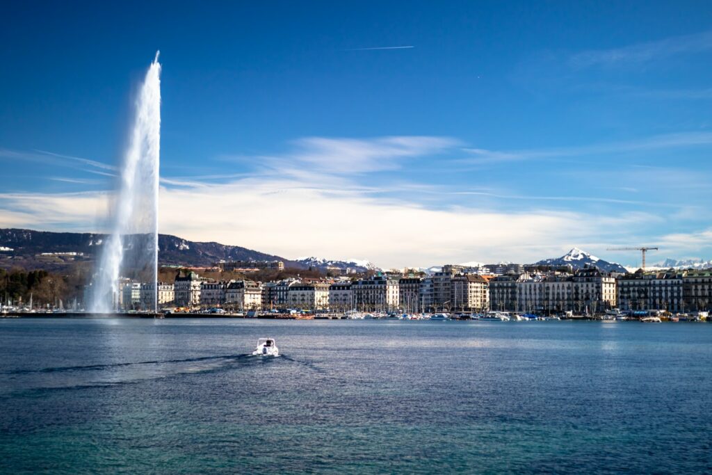 jet eau geneva, un lieu à voir en Suisse