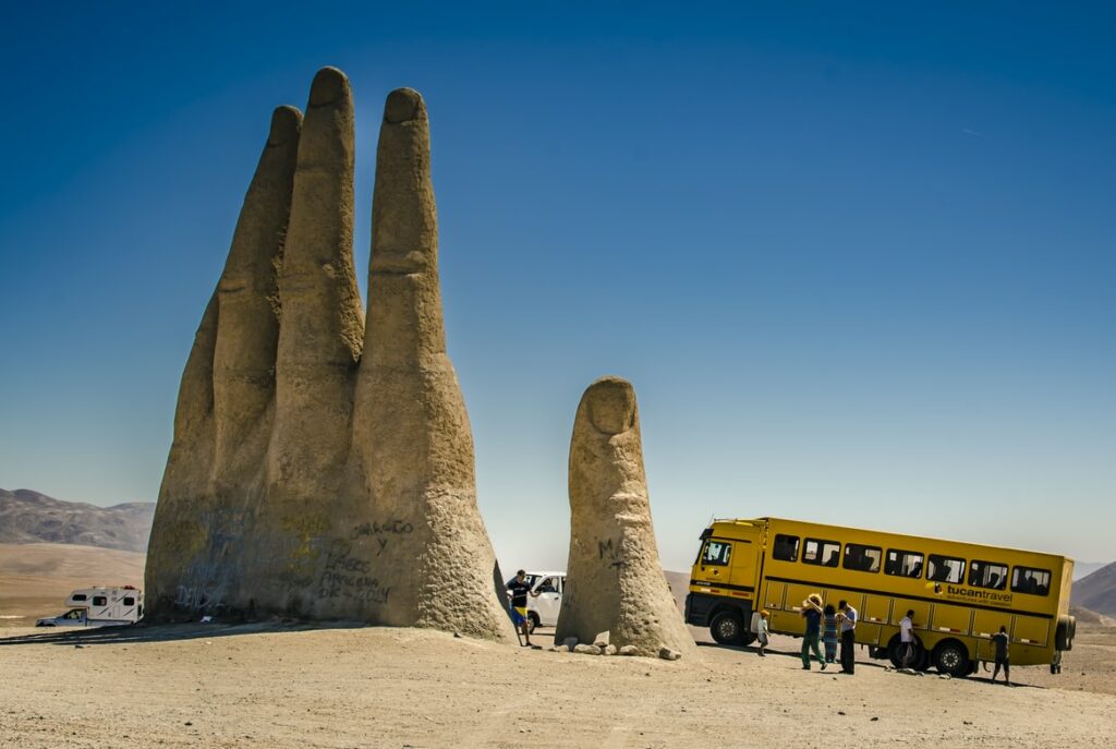 Main du désert d'Atacama