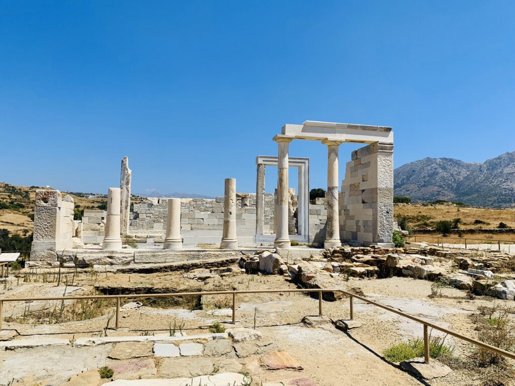 quoi faire à Naxos temple de Déméter