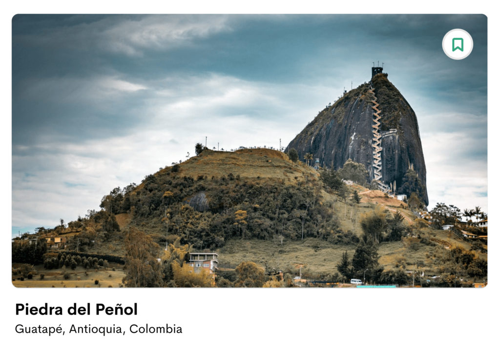 Piedra del Peñol na Colombia