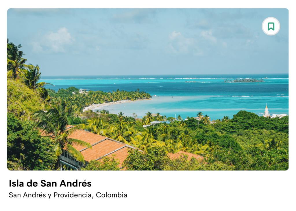 San Andrés, a ilha mais visitada da Colômbia