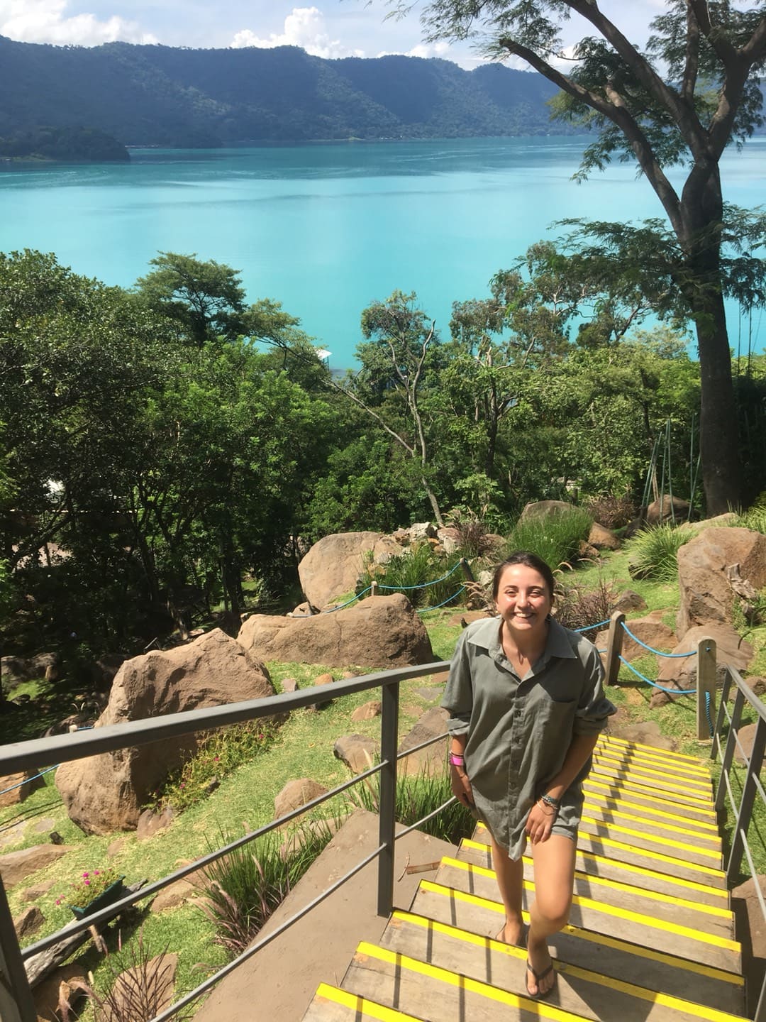 Lac Ilopango au Salvador