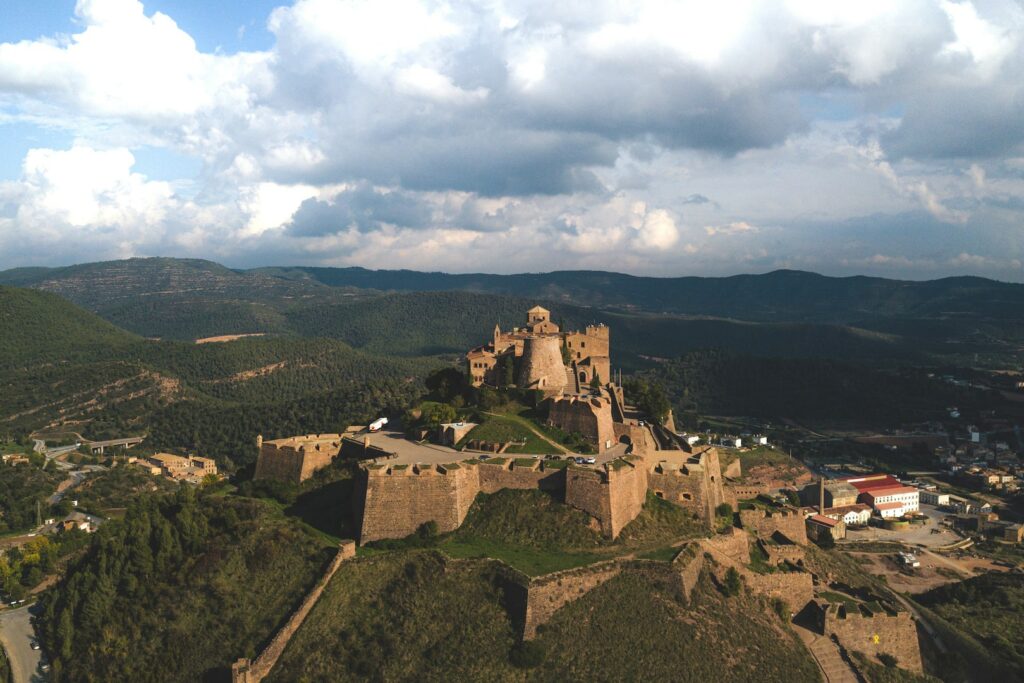 castillo de cardona, nos arredores de Barcelona