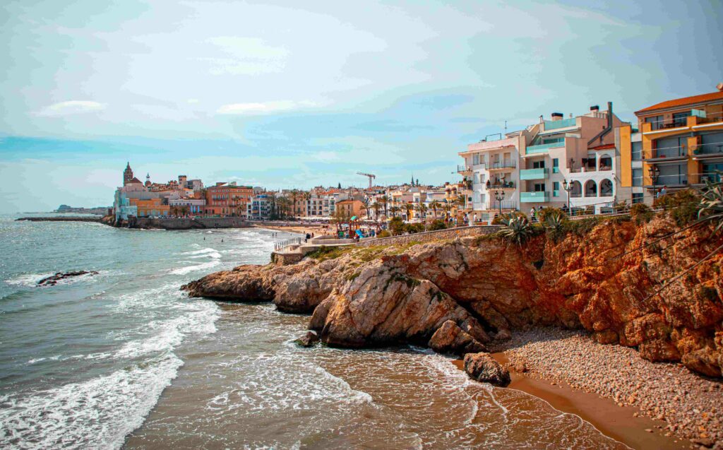 Sitges vilarejos bonitos Catalunha