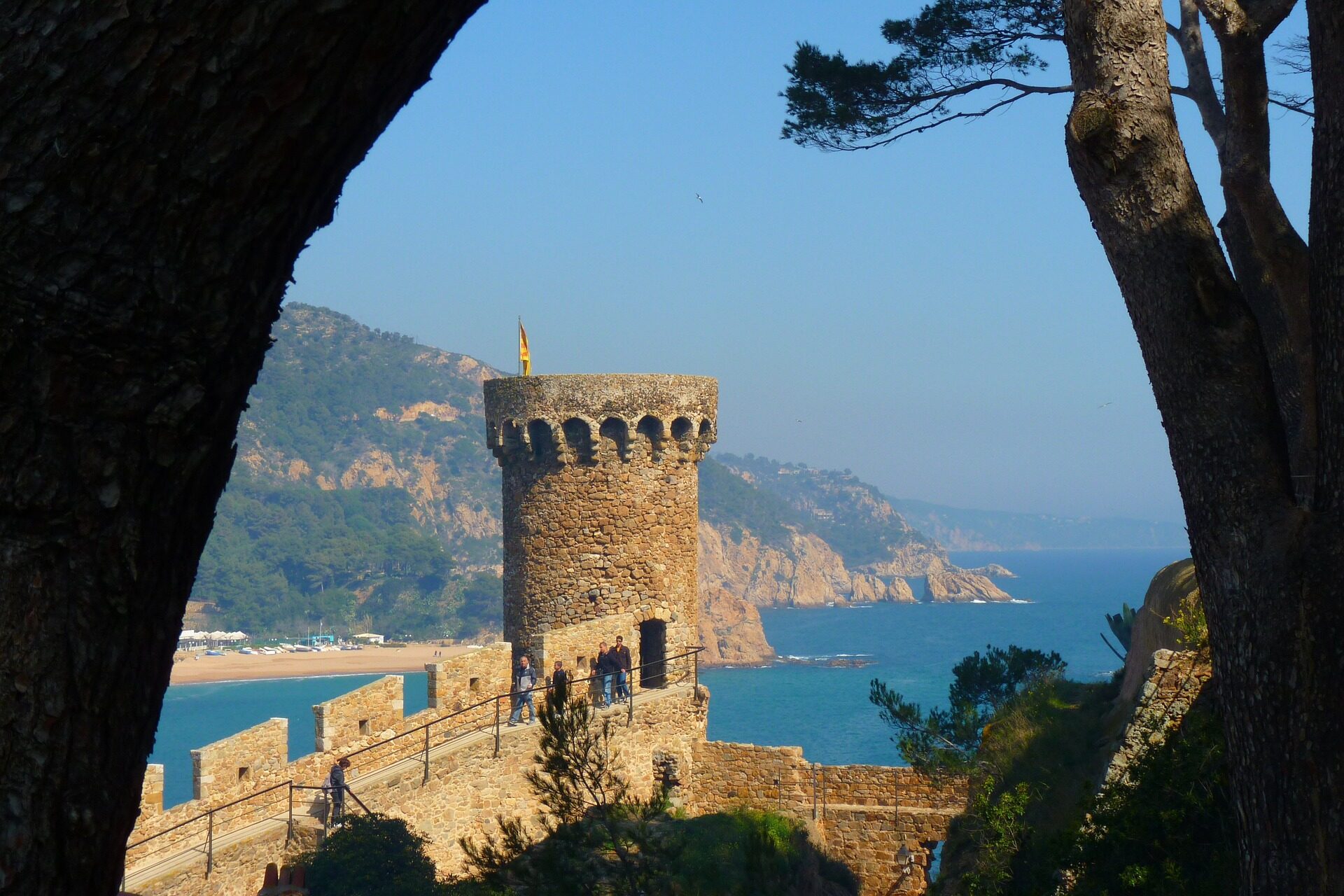 Tossa de Mar um belo vilarejo na Catalunha