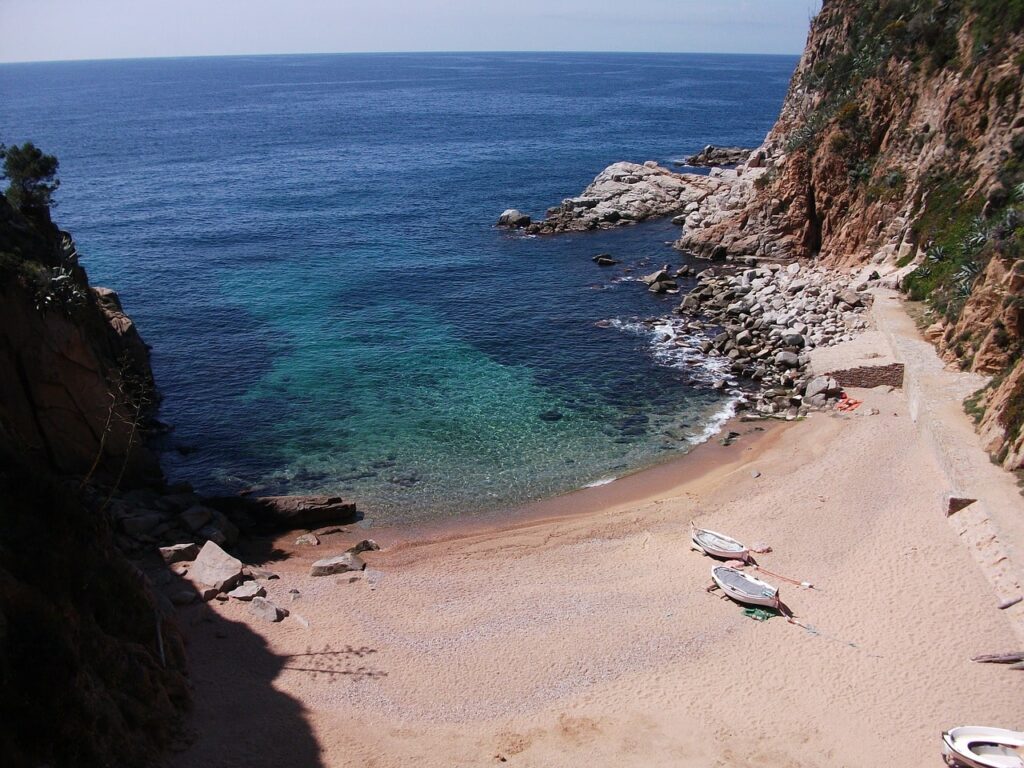 Praia em Tosa de Mar