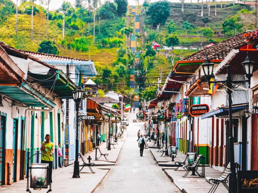 Calle Real de Salento Colômbia