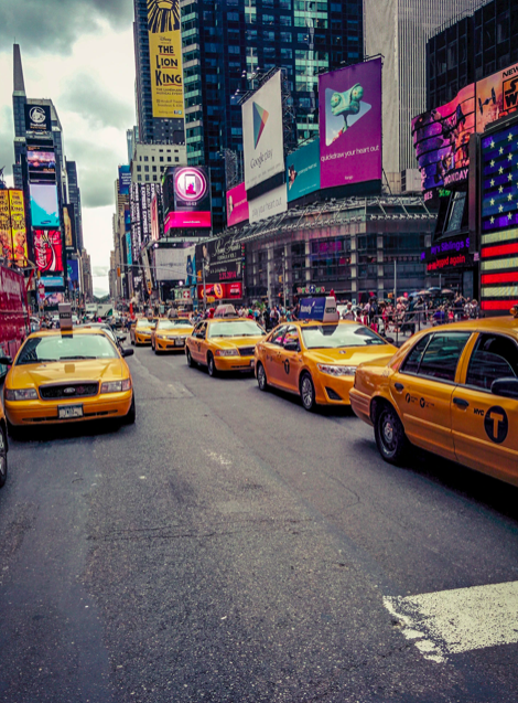 taxis em nova york