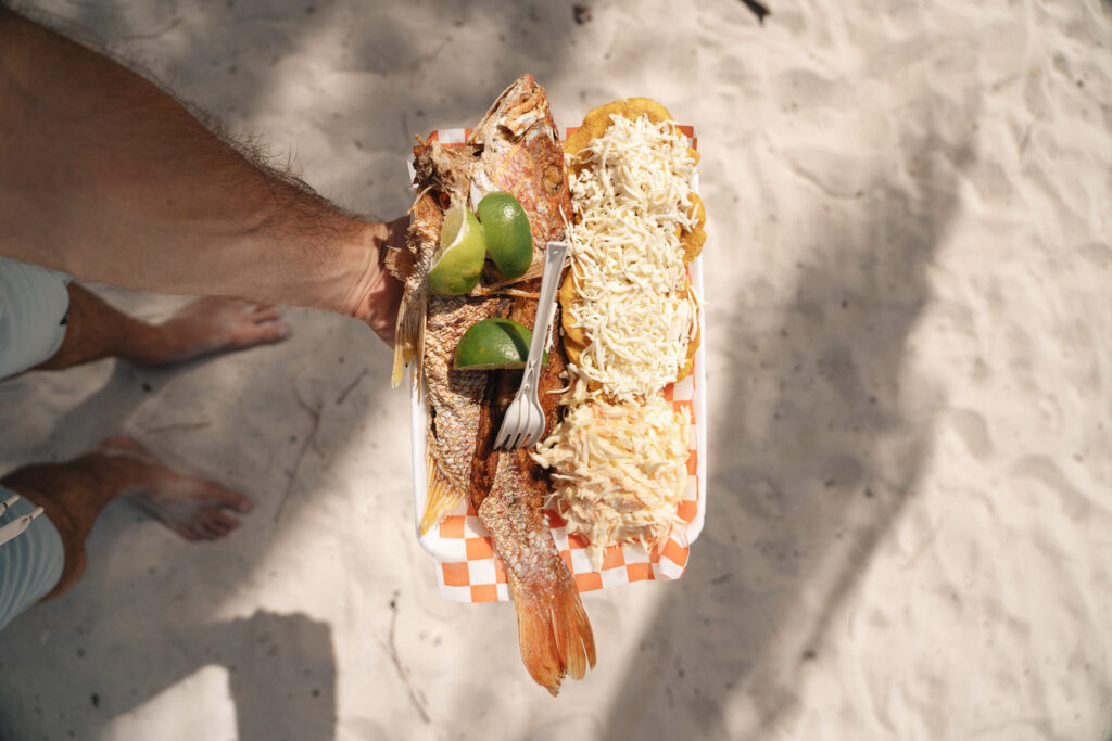 O que comer no Parque Nacional Morrocoy