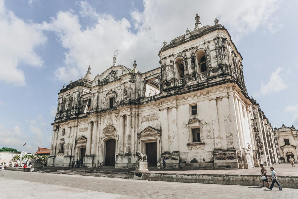 A Basílica de León, Nicarágua