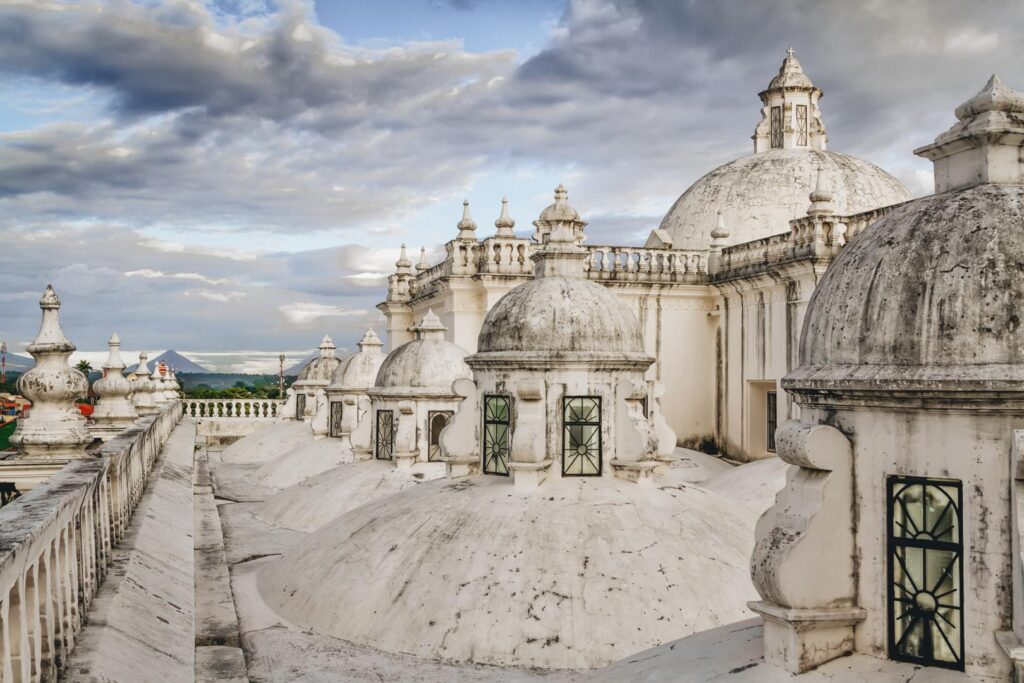 A Basílica de León, na Nicaragua