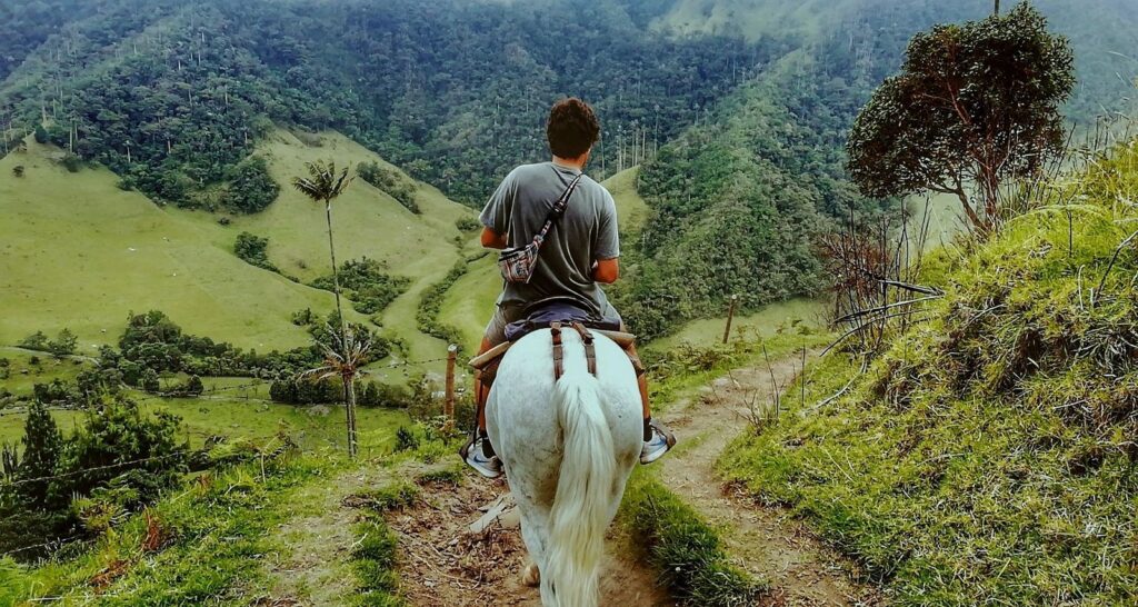 acomodação no Vale de Cocora