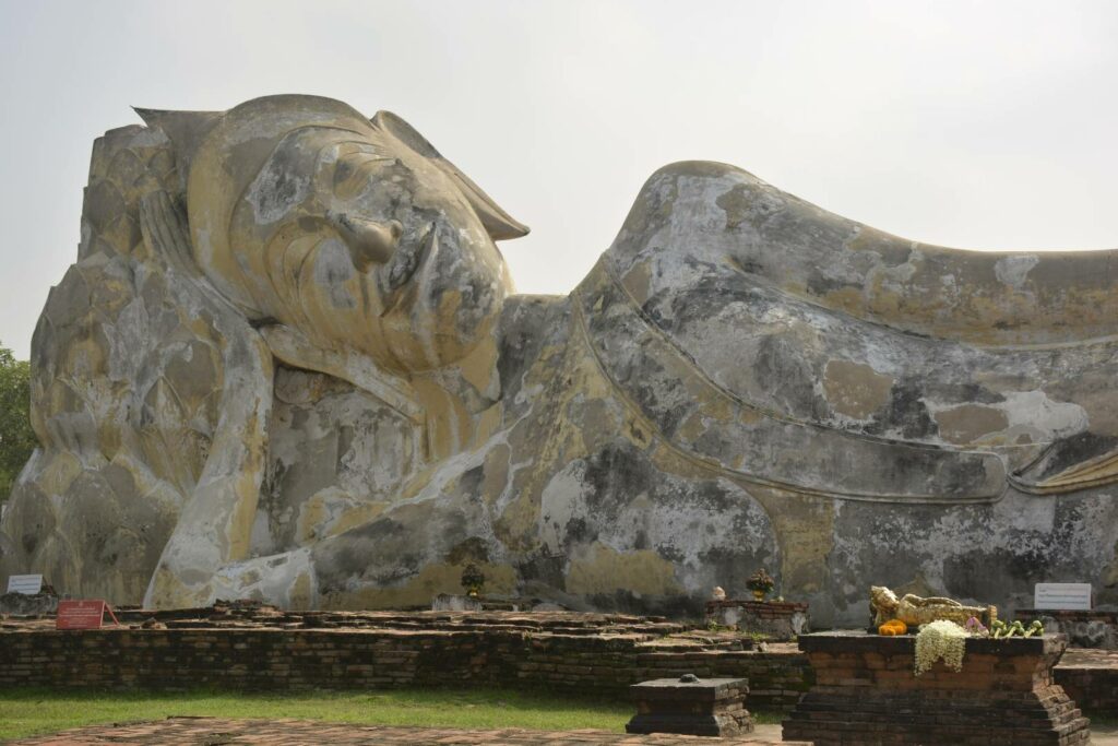 budha couche Ayutthaya