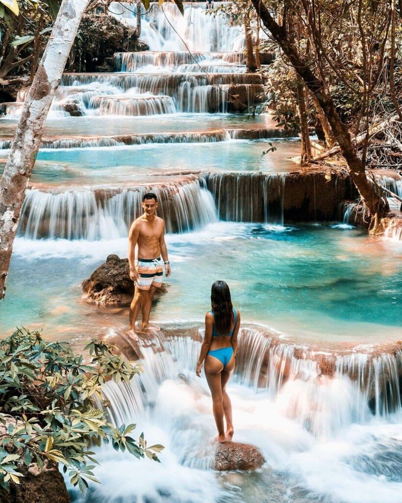 cascade de Kanchanaburi