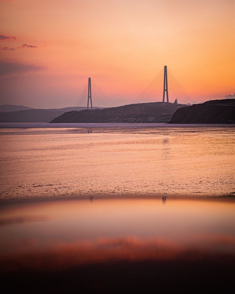 Pont de l'île Russky vladivostok