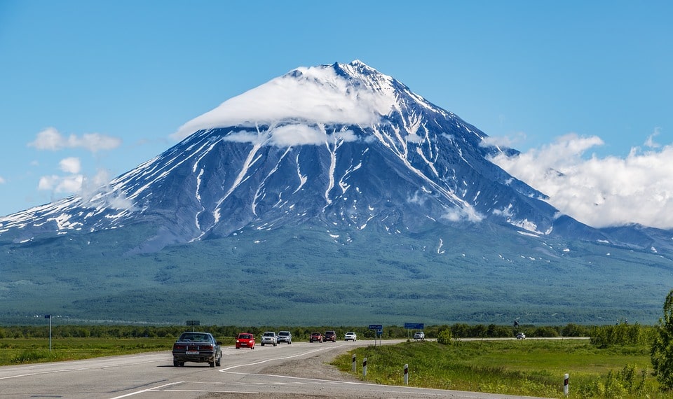 routes kamchatka russie