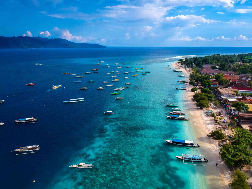 iles gili indonesie