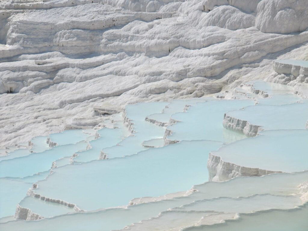 piscines thermales pamukkale turquie