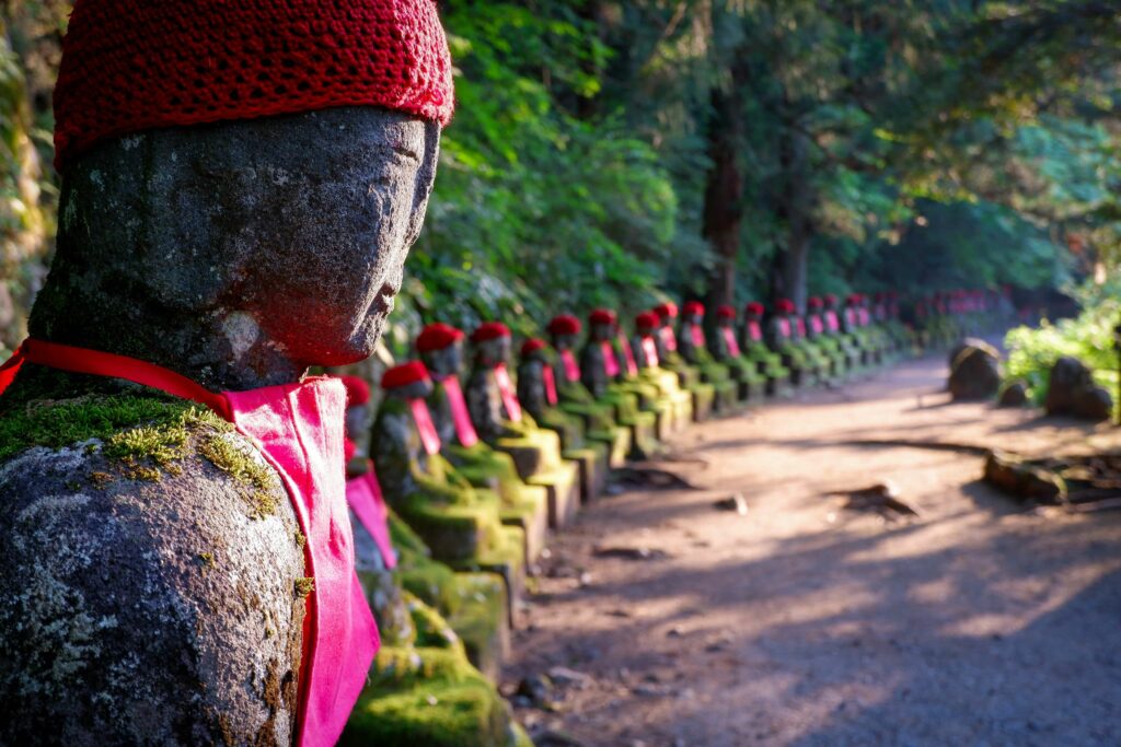 sculptures japon