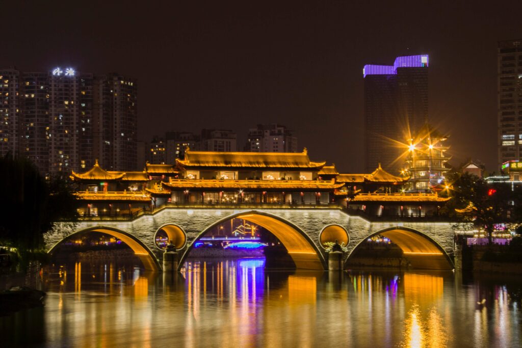 monument chengdu chine