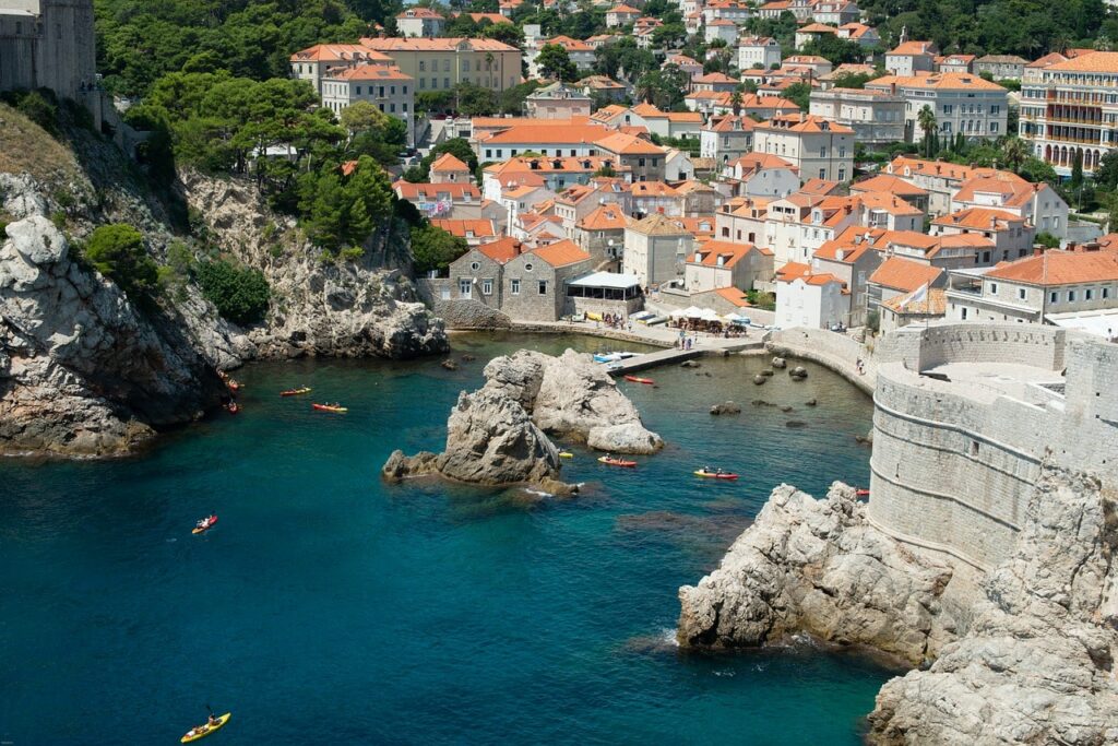 plages dubrovnik croatie