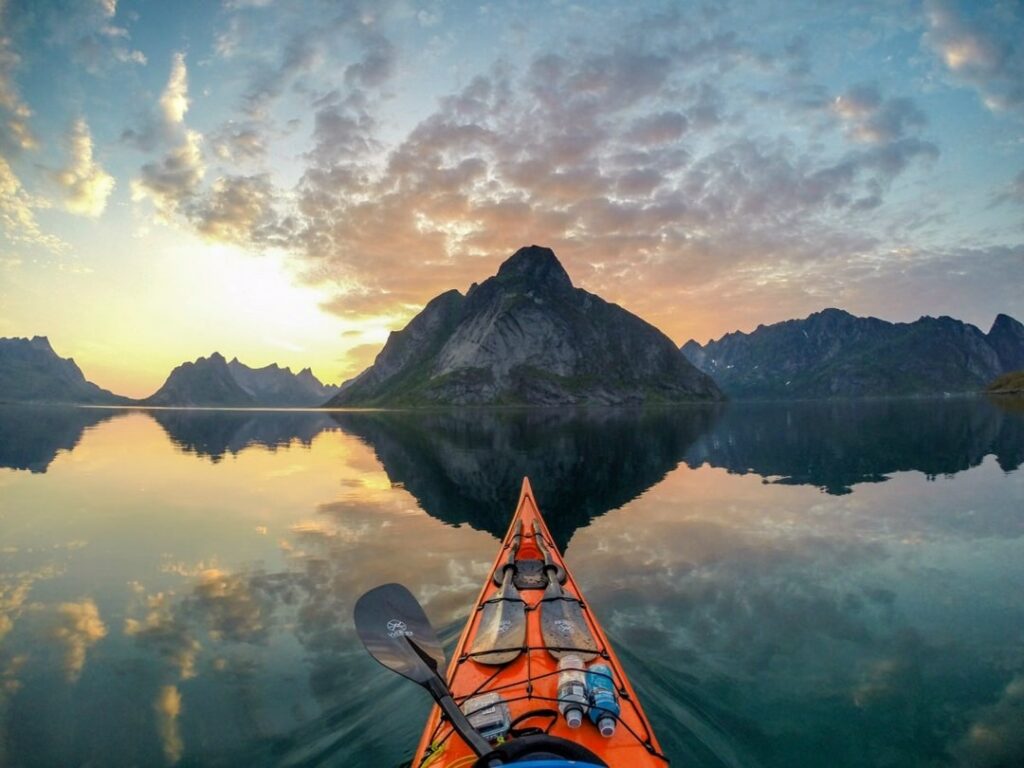 kayak iles lofoten