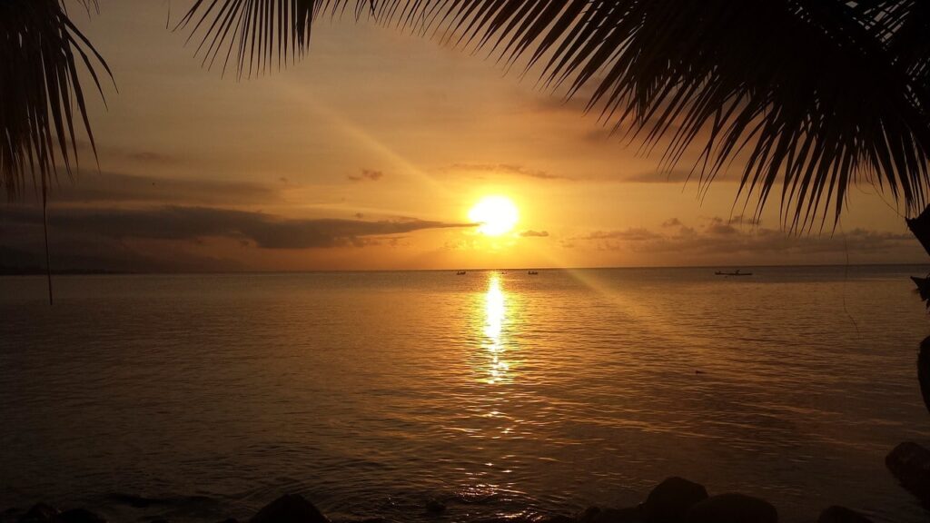 coucher soleil roatan