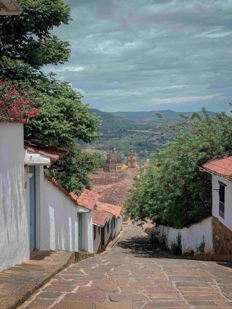 rues voyage Barichara Colombie