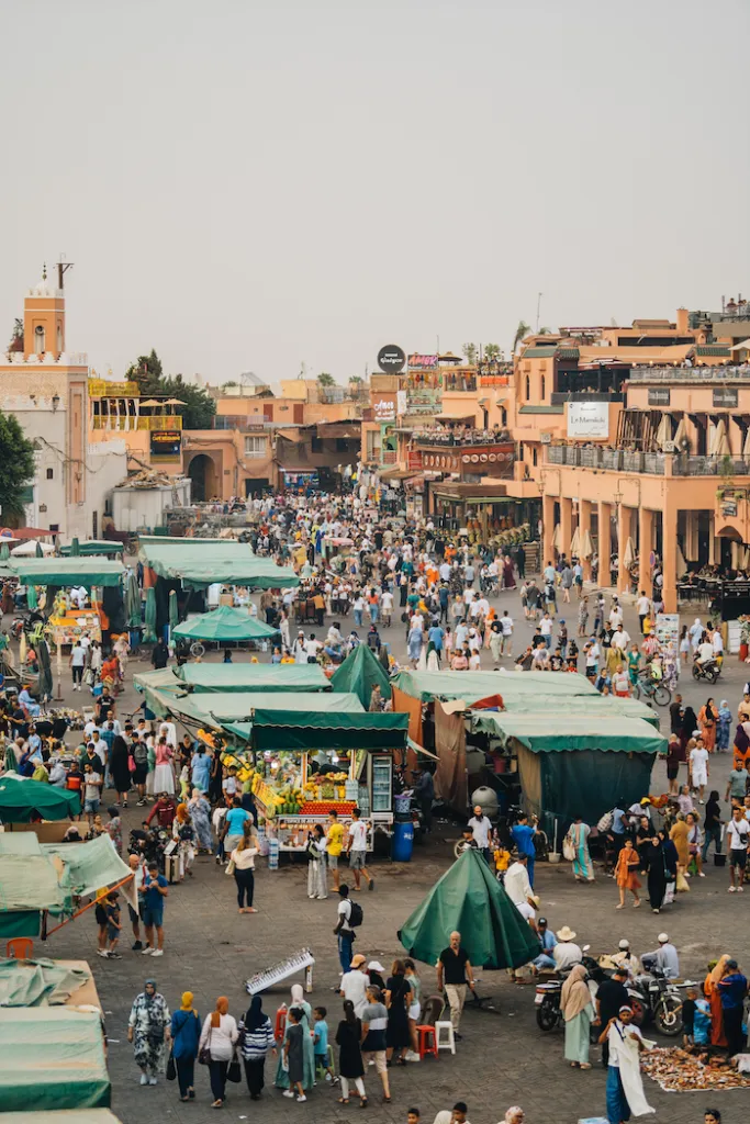 Place Jamaa-El-Fna-Marrakech