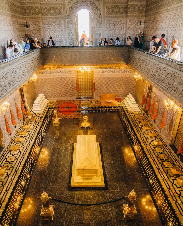 visite mausolée-de-Mohammed-V rabat