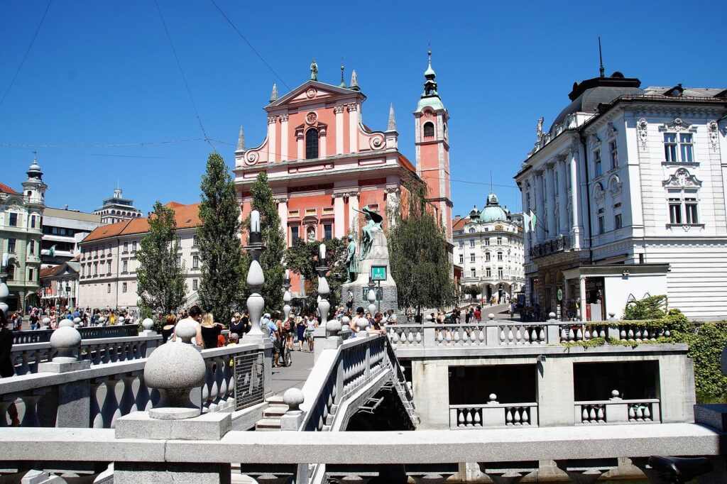 centre historique ljubljana