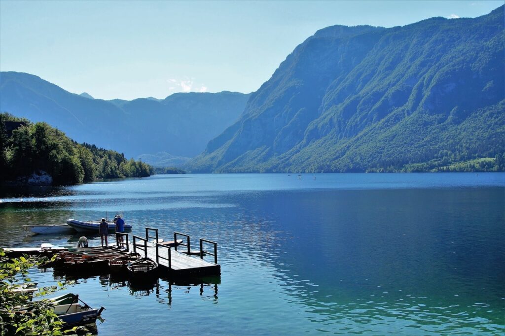 paysage du lac bohinj