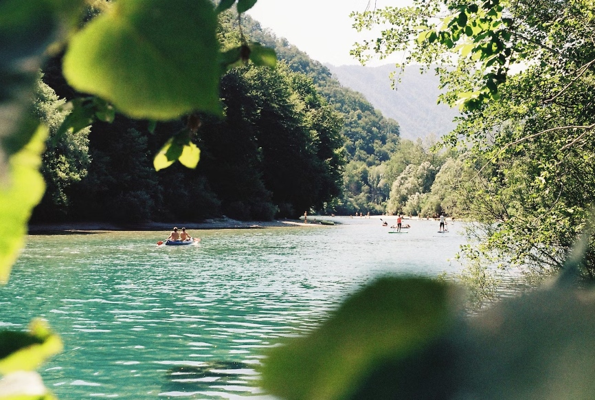 riviere soca en slovenie