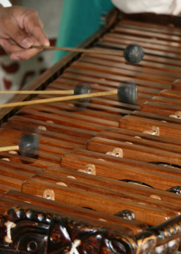 Le marimba, un instrument très particulier