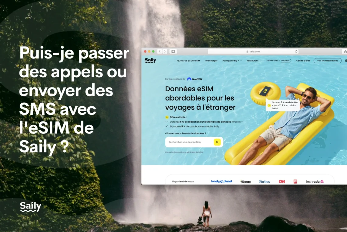 Appels Saily esim